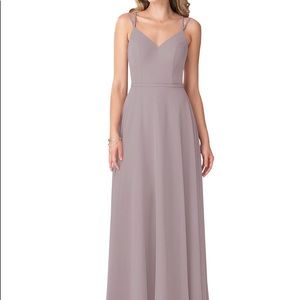 Azazie Janine Bridesmaid Dress Dusk Size 0